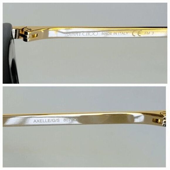 JIMMY CHOO Women's AXELLE/G/S 56mm Sunglasses NEW WITH CASE MSRP $395 - Picture 13 of 15